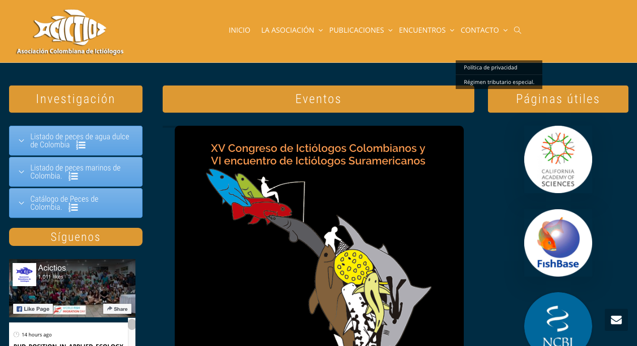 Acictios – Asociación Colombiana de Ictiólogos